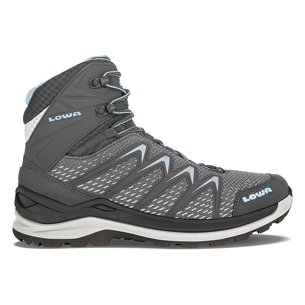 Scarponi Montagna Donna Lowa Innox Pro Mid Profondo Grigie/Blu HYPFIU-419